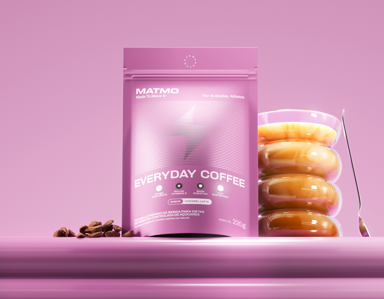 Café funcional MATMO com cogumelos adaptógenos